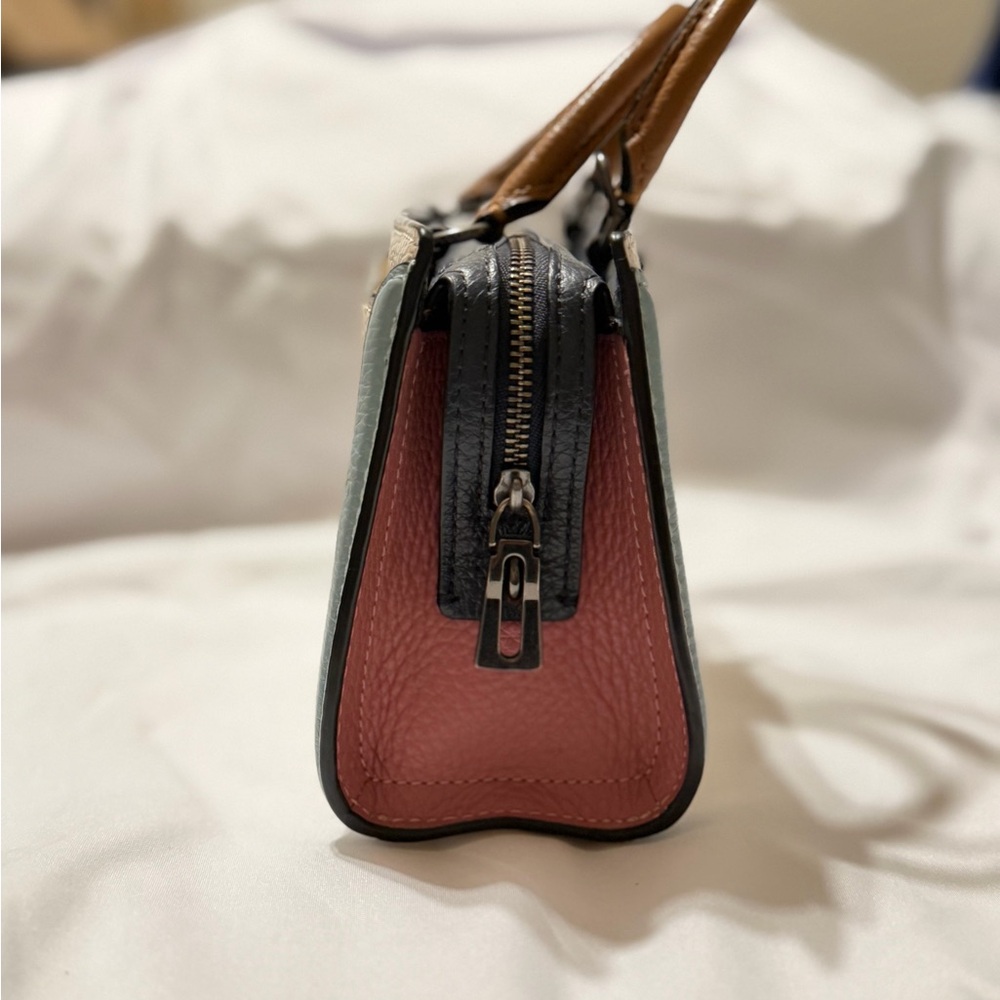 Coach Zoe Satchel Carryall Crossbody Shoulder Bag Purse